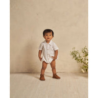 Noralee White Henry Romper