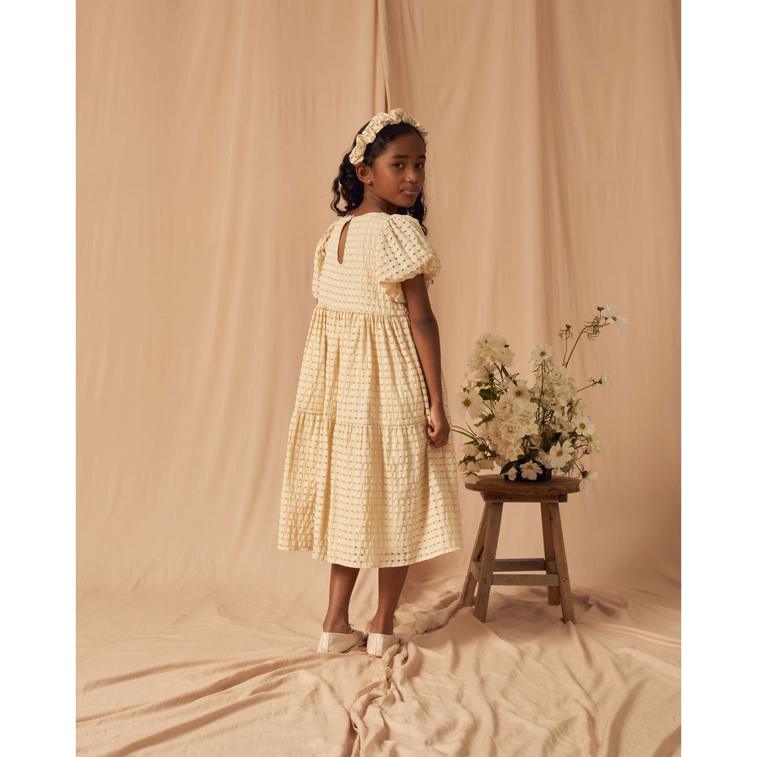 Noralee Lemon Check Chloe Dress
