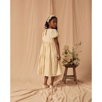 Noralee Lemon Check Chloe Dress