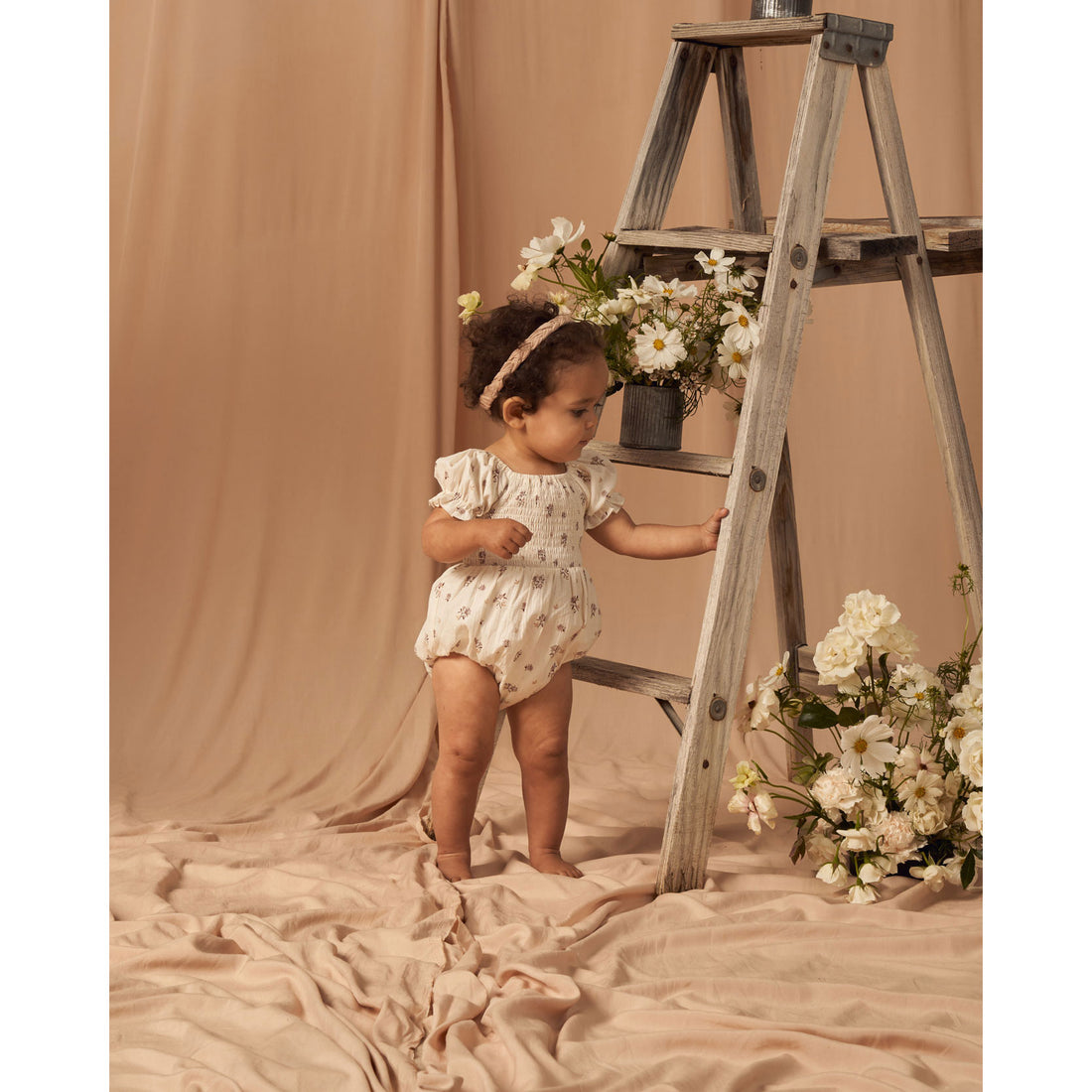 Noralee Rose Ditsy Cosette Romper