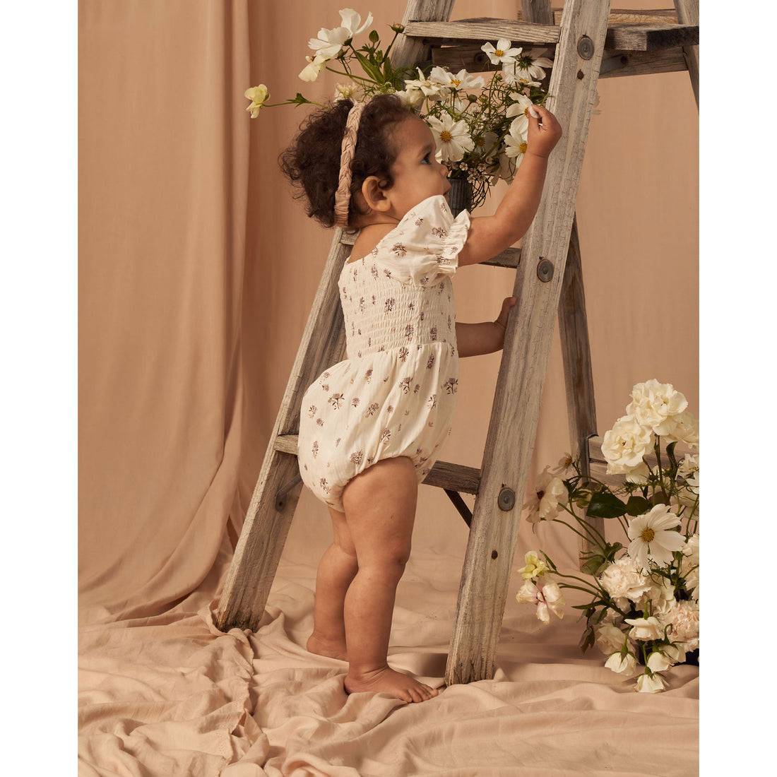 Noralee Rose Ditsy Cosette Romper