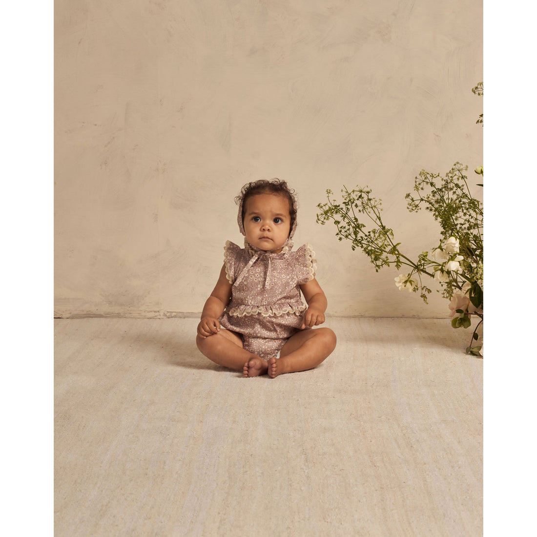 Noralee Lavender Bloom Alice Romper