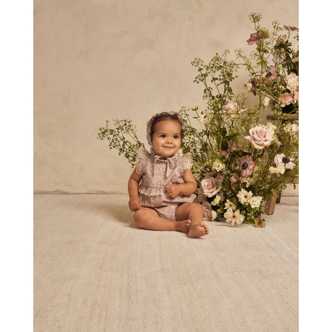 Noralee Lavender Bloom Alice Romper