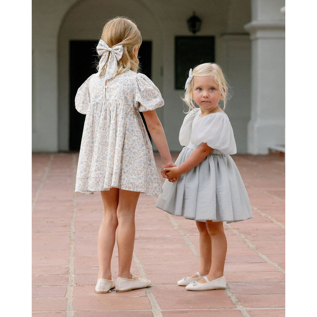 Noralee Blue Garden Everly Bow