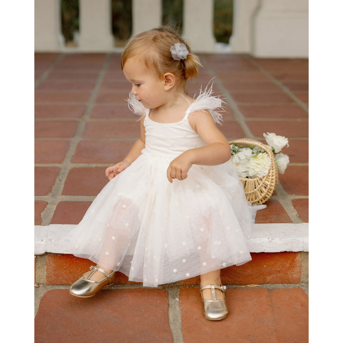 Noralee Ivory Poppy Dress