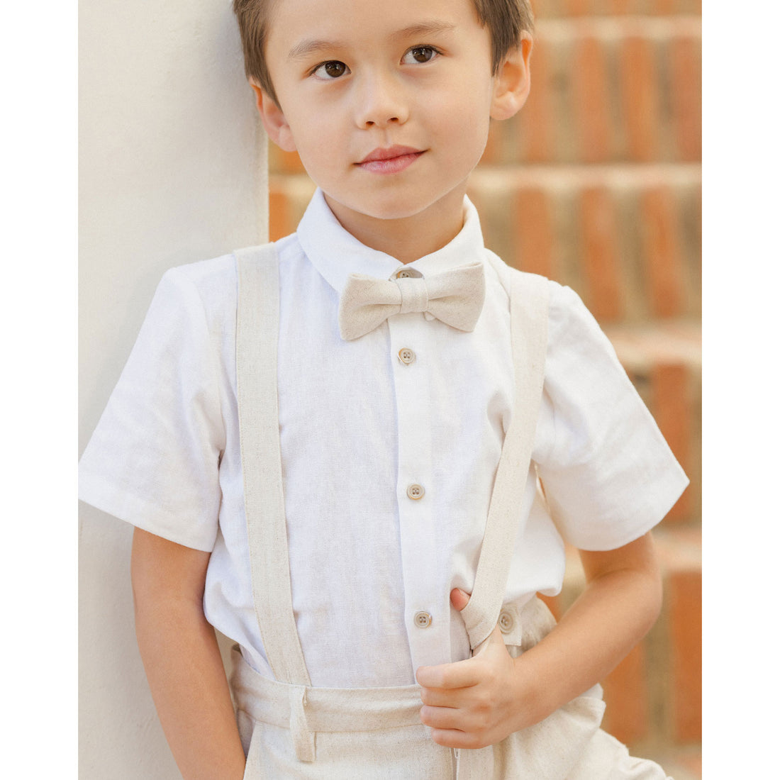 Noralee White Atlas Shirt