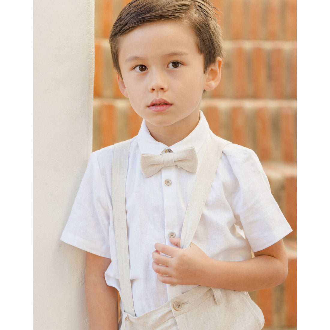 Noralee White Atlas Shirt