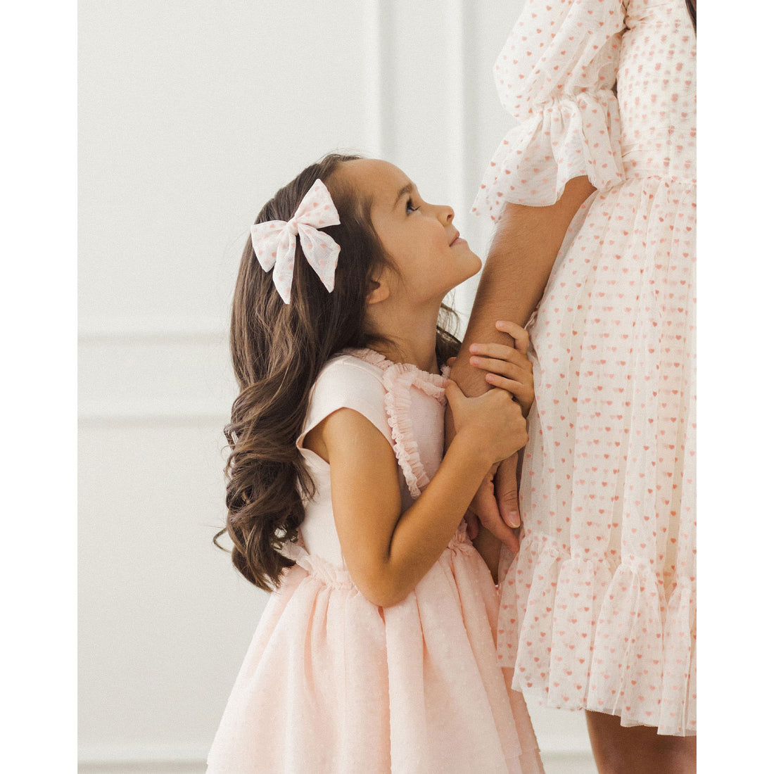 Noralee Ivory Hearts Bow