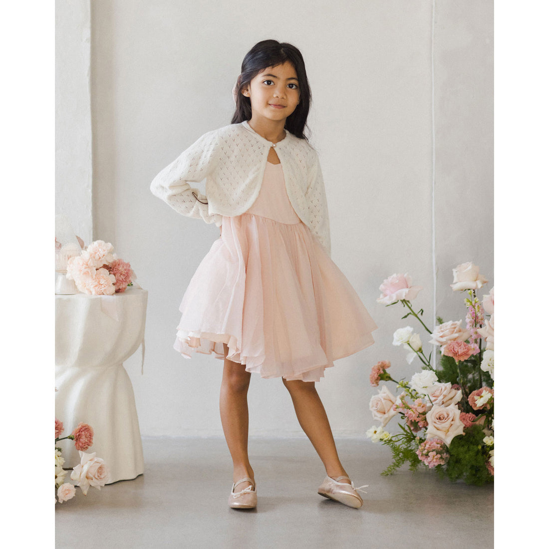 Noralee Ivory Bolero Sweater