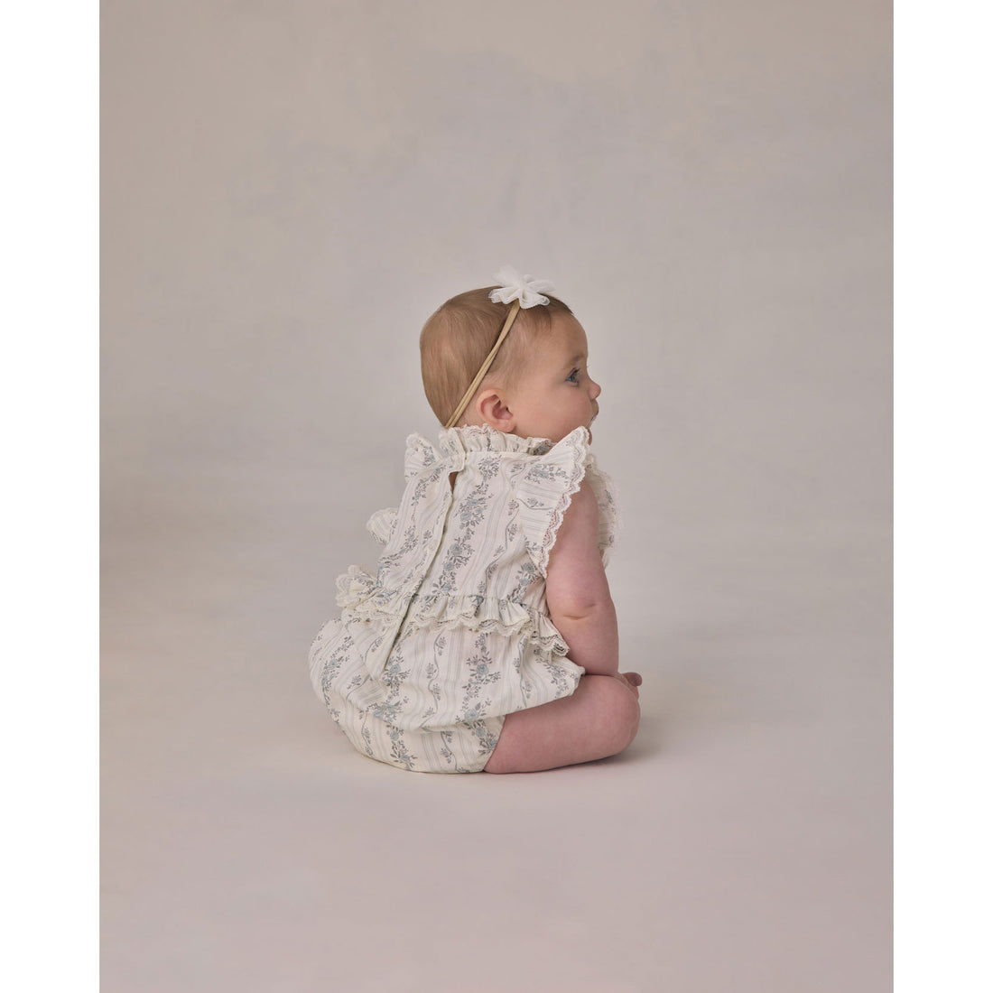 Noralee French Floral Stripe Alice Romper