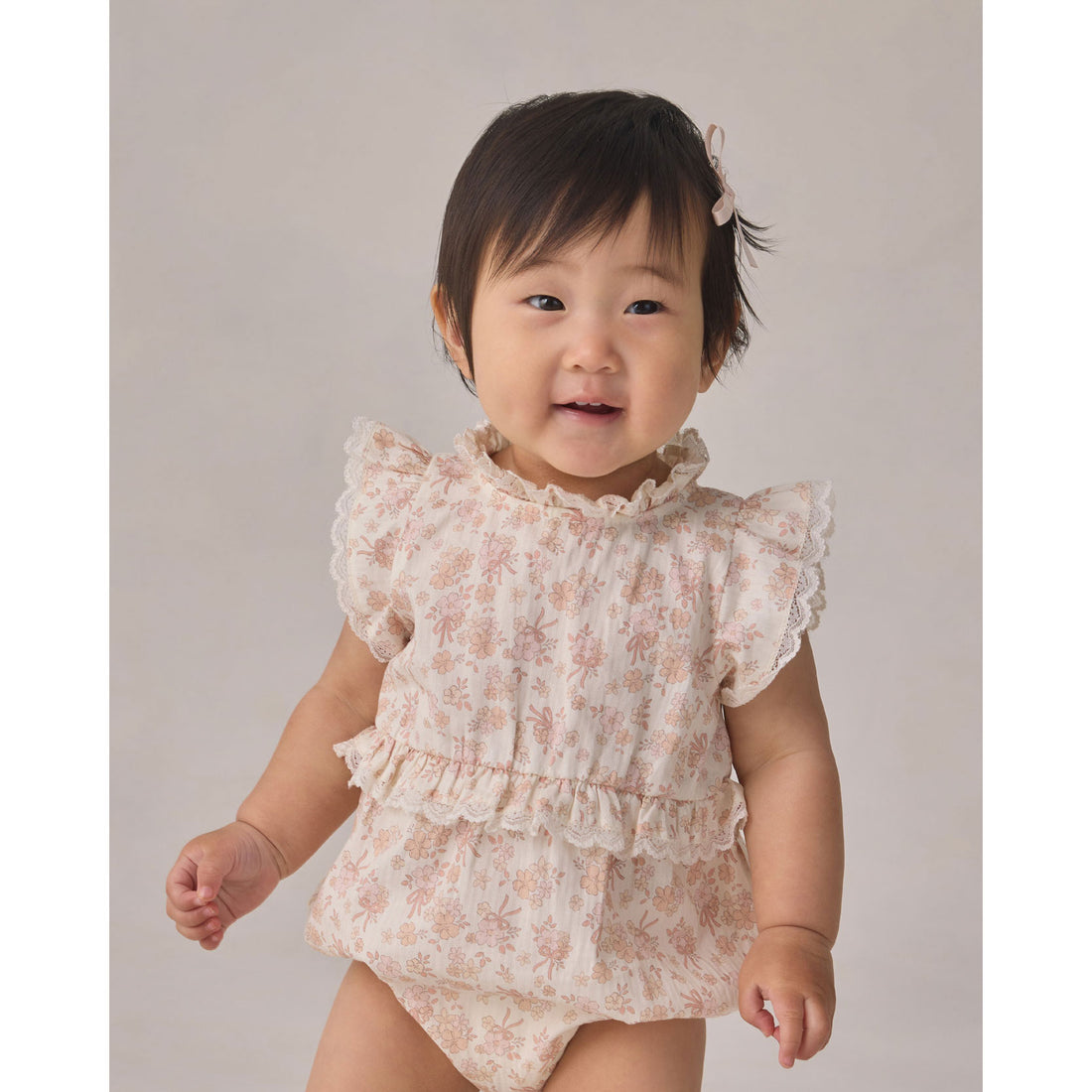 Noralee Ivory Alice Romper