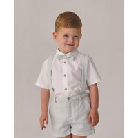Noralee White Atlas Shirt