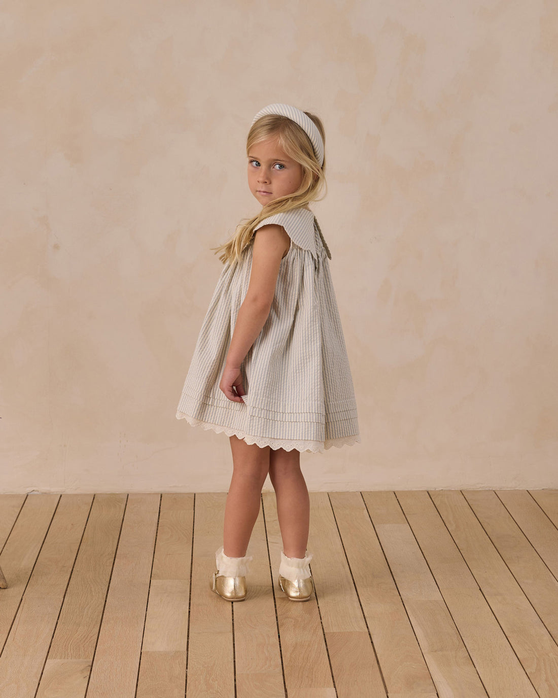 Noralee Sky Stripe Florence Dress