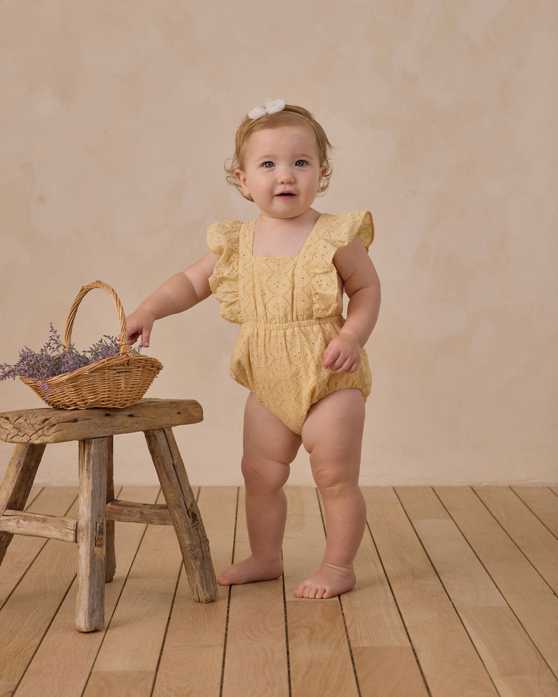Noralee Lemon Lucy Romper