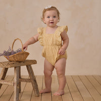Noralee Lemon Lucy Romper