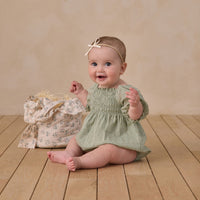 Noralee Eucalyptus Hazel Romper