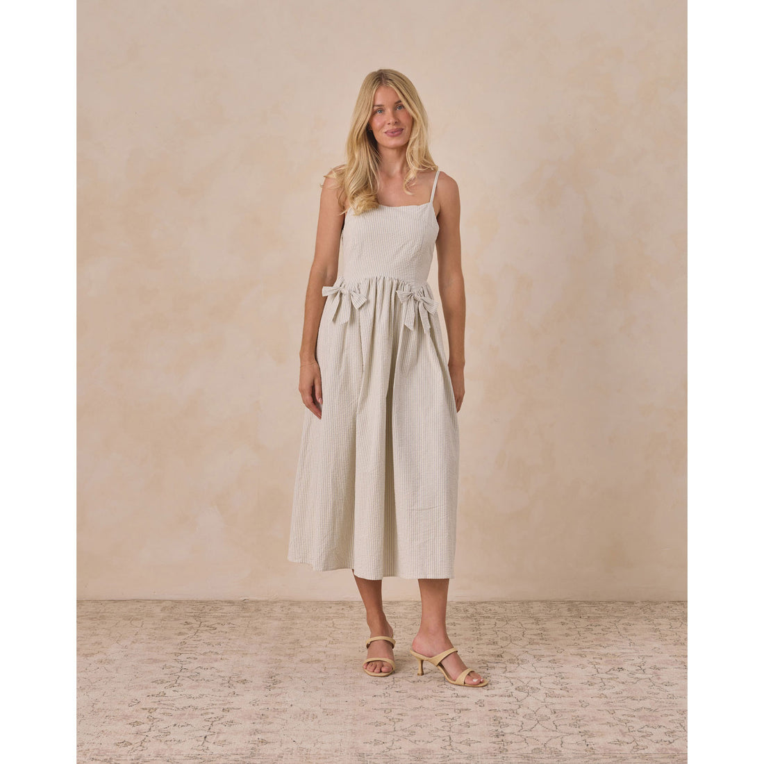 Noralee Sky Stripe Beatrice Women Midi Dress |