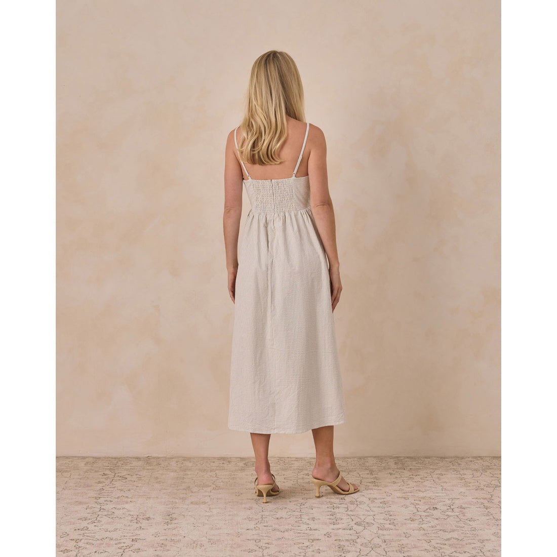 Noralee Sky Stripe Beatrice Women Midi Dress |