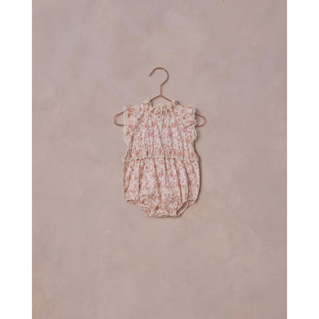 Noralee Pink Toile Alice Romper