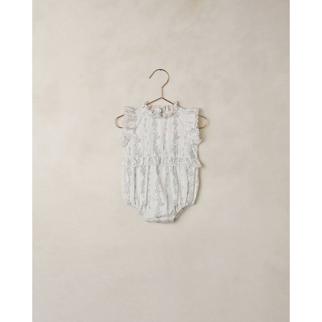 Noralee French Floral Stripe Alice Romper