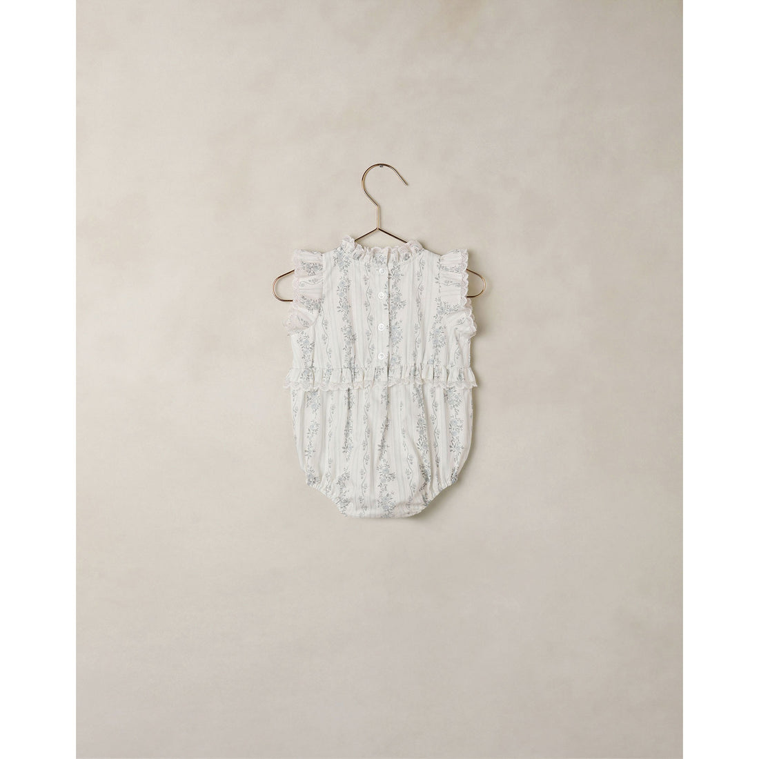 Noralee French Floral Stripe Alice Romper