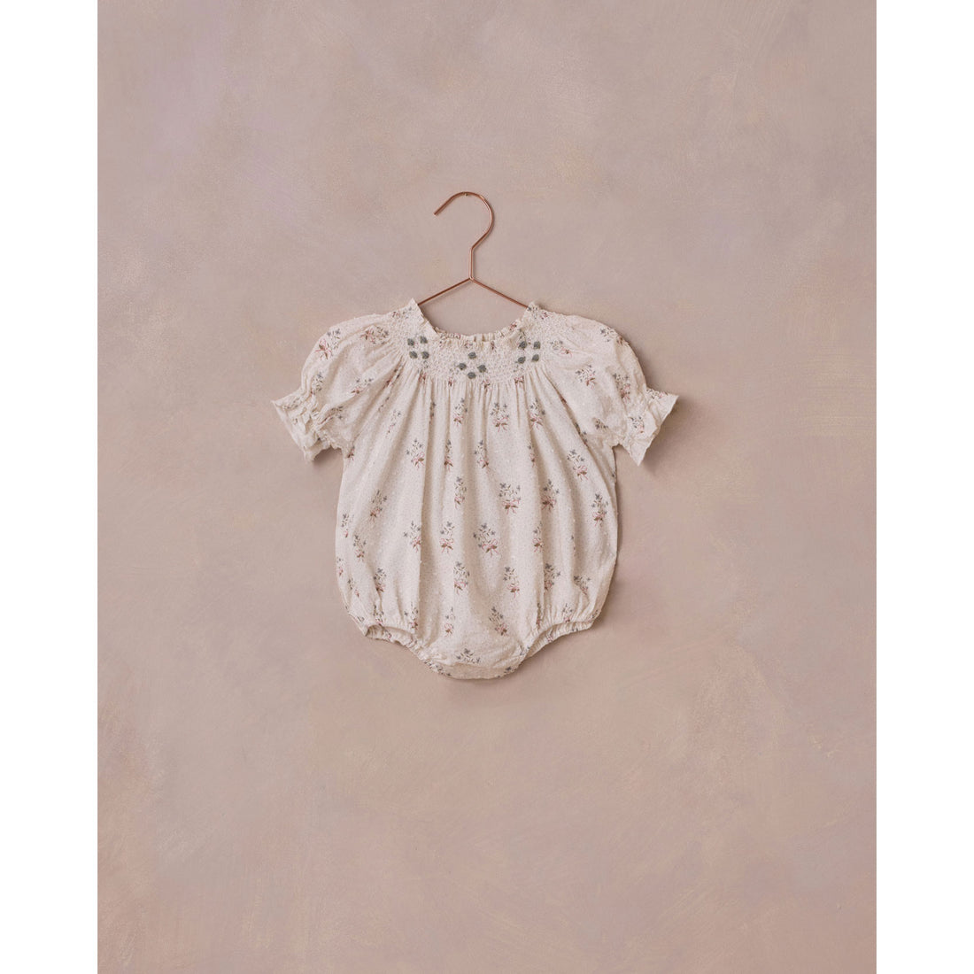 Noralee Ivory Bouquet Maddie Romper