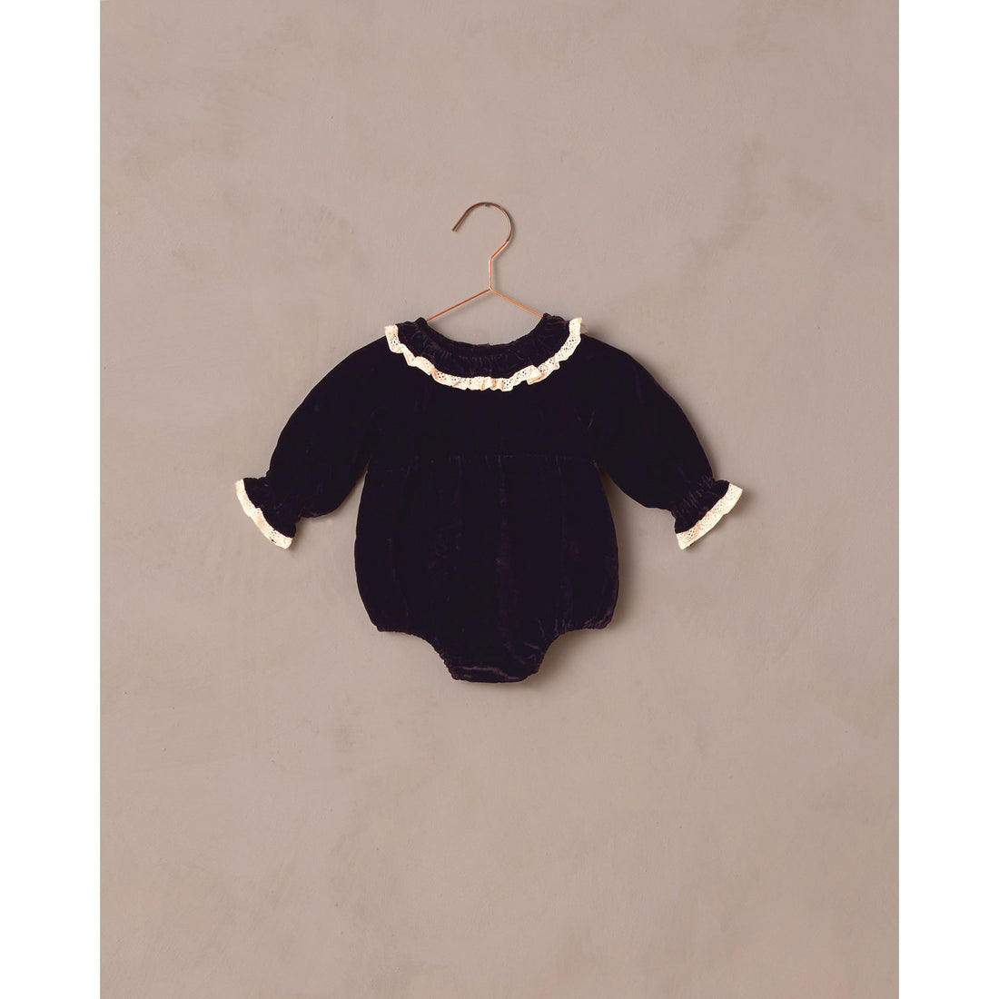 Noralee Black Adeline Romper
