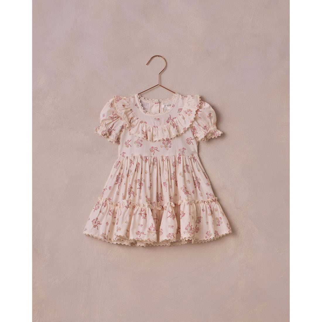 Noralee Natural Bow Ditsy Eva Dress