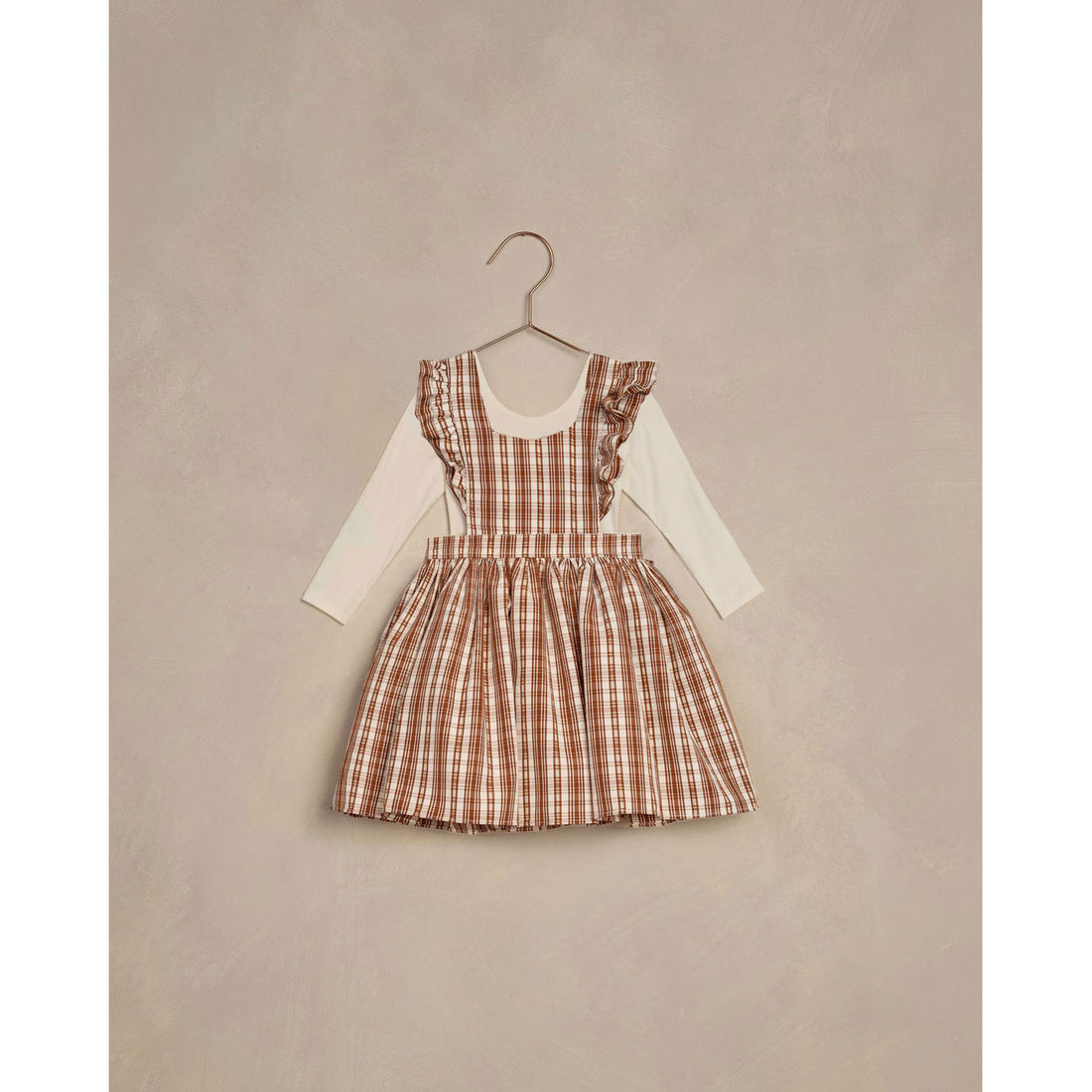 Noralee Copper Plaid Agatha Dress