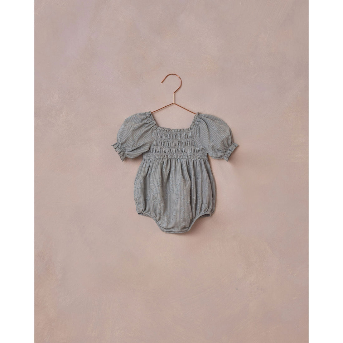 Noralee Aqua Hazel Romper