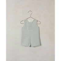 Noralee Eucalyptus Check Georgie Romper
