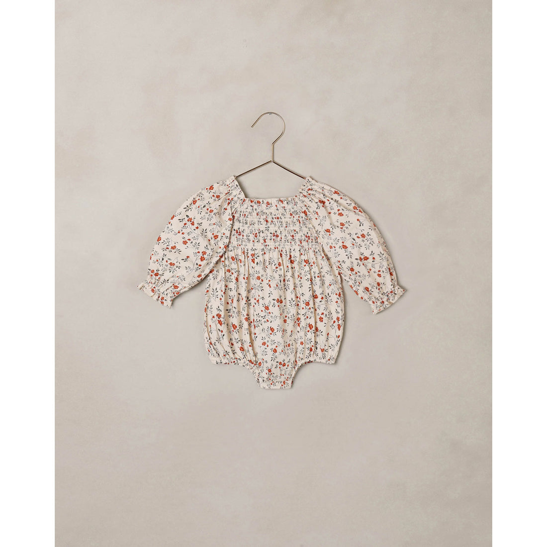 Noralee Natural Holly Vines Autumn Romper