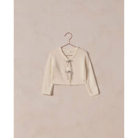 Noralee Ivory Bow Cardigan