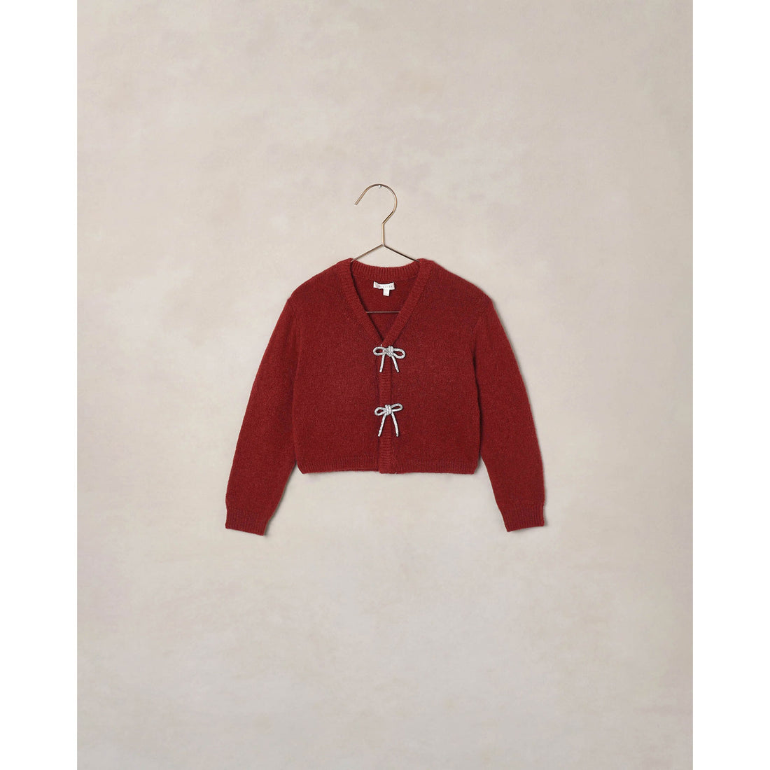 Noralee Ruby Bow Cardigan