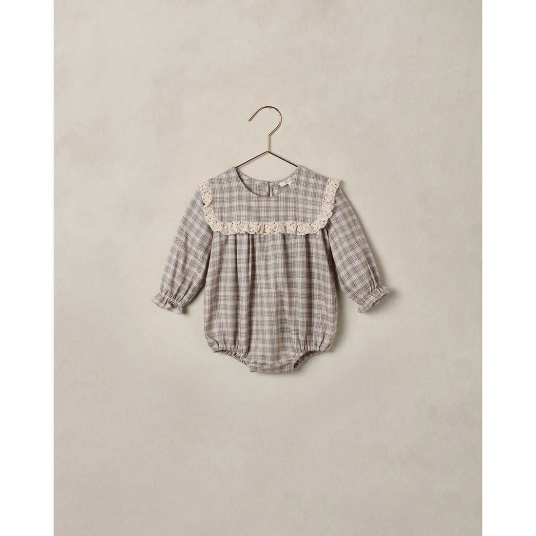 Noralee Fall Plaid Noelle Romper