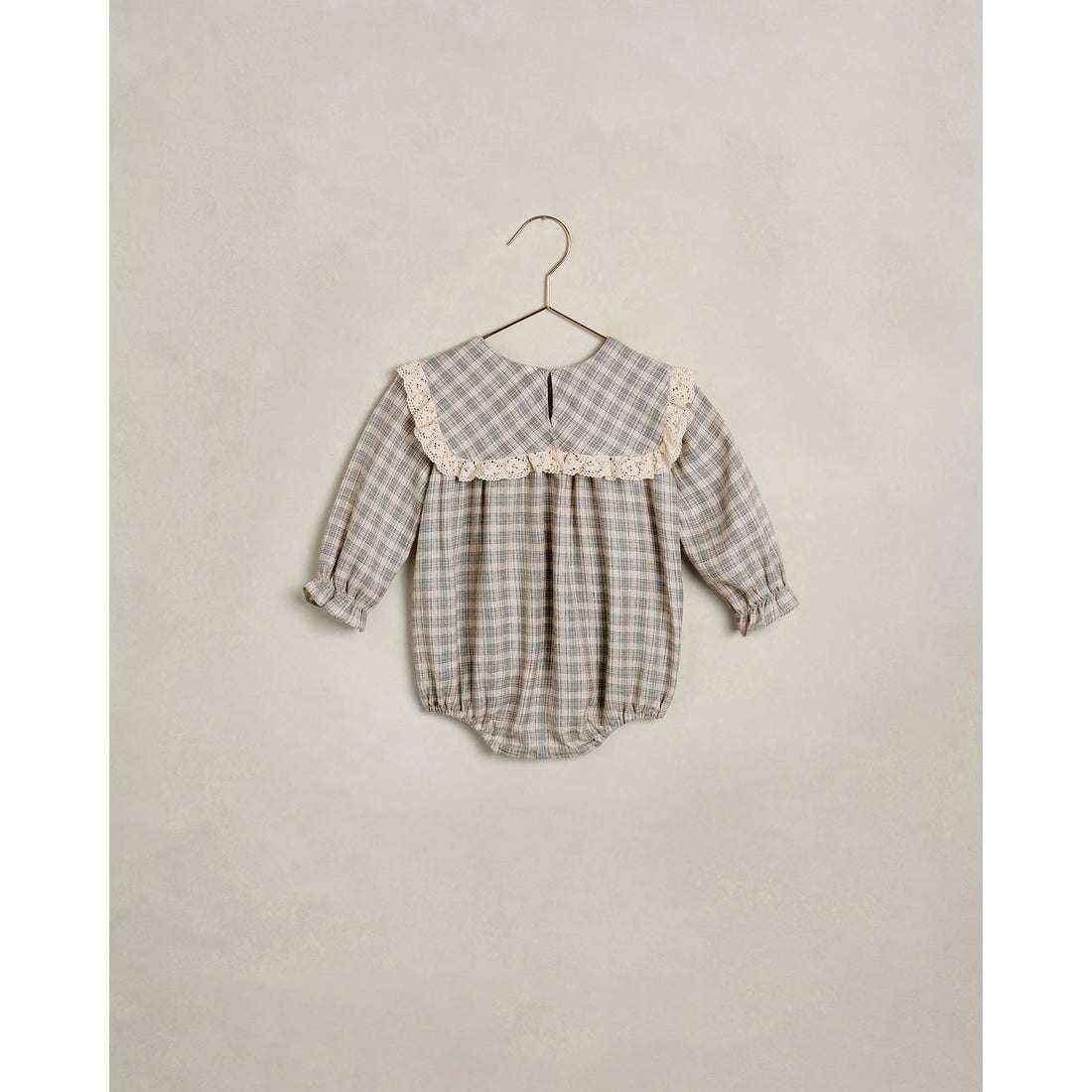 Noralee Fall Plaid Noelle Romper