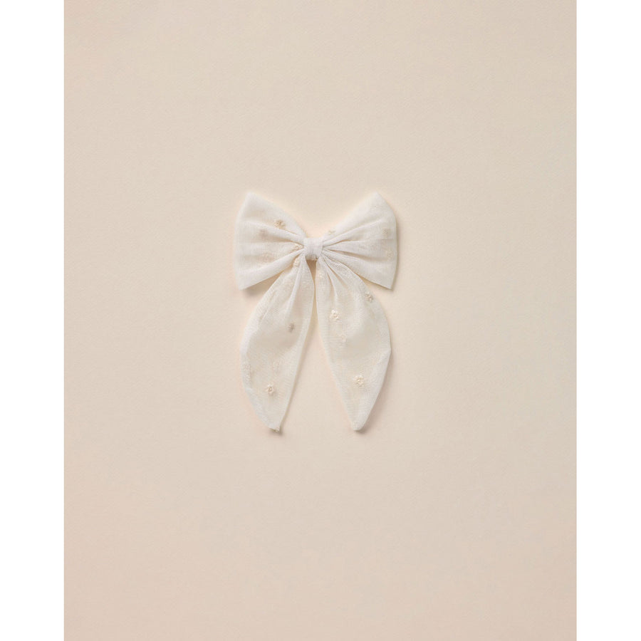 Noralee Ivory Oversized Bow