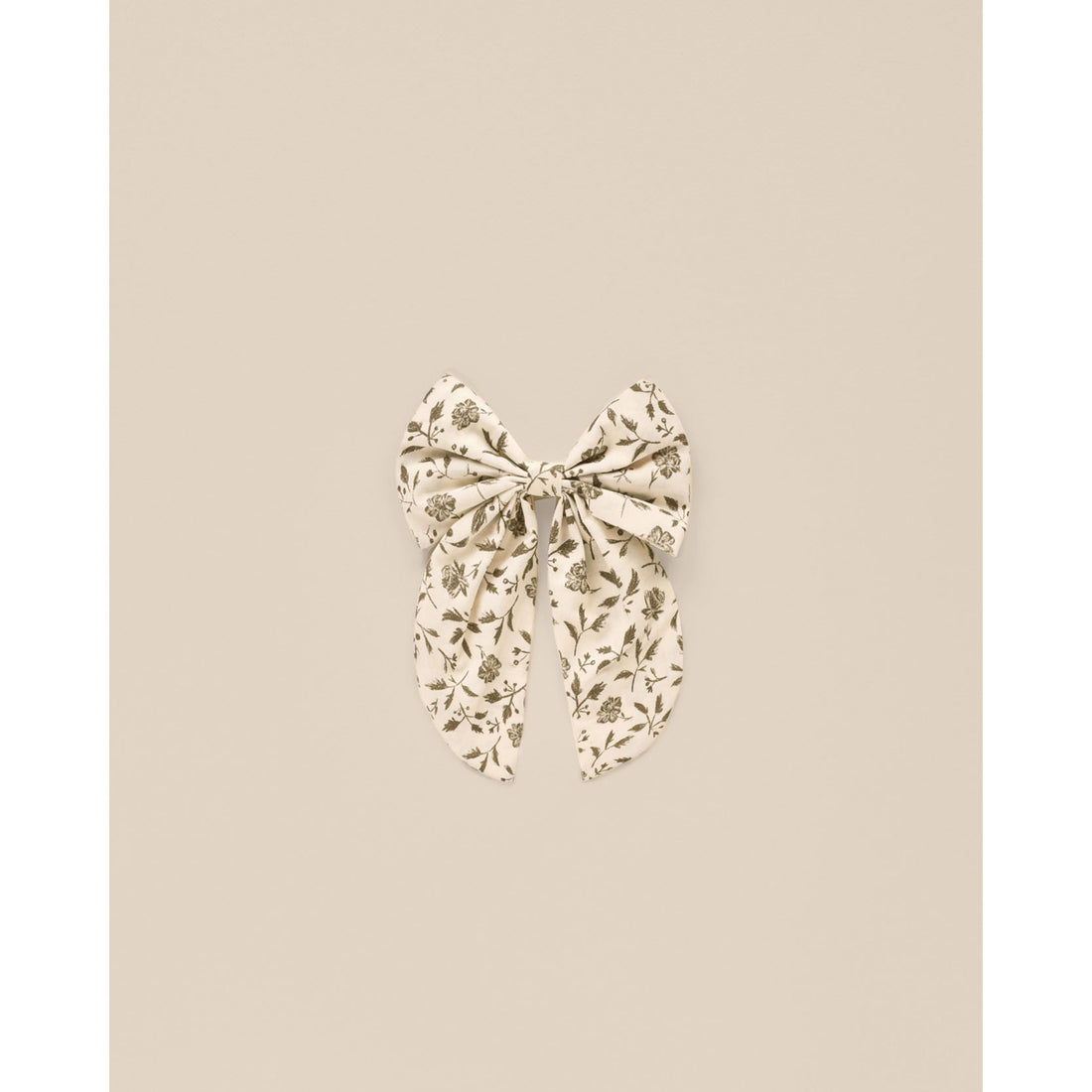 Noralee Olive Bloom Oversized Bow