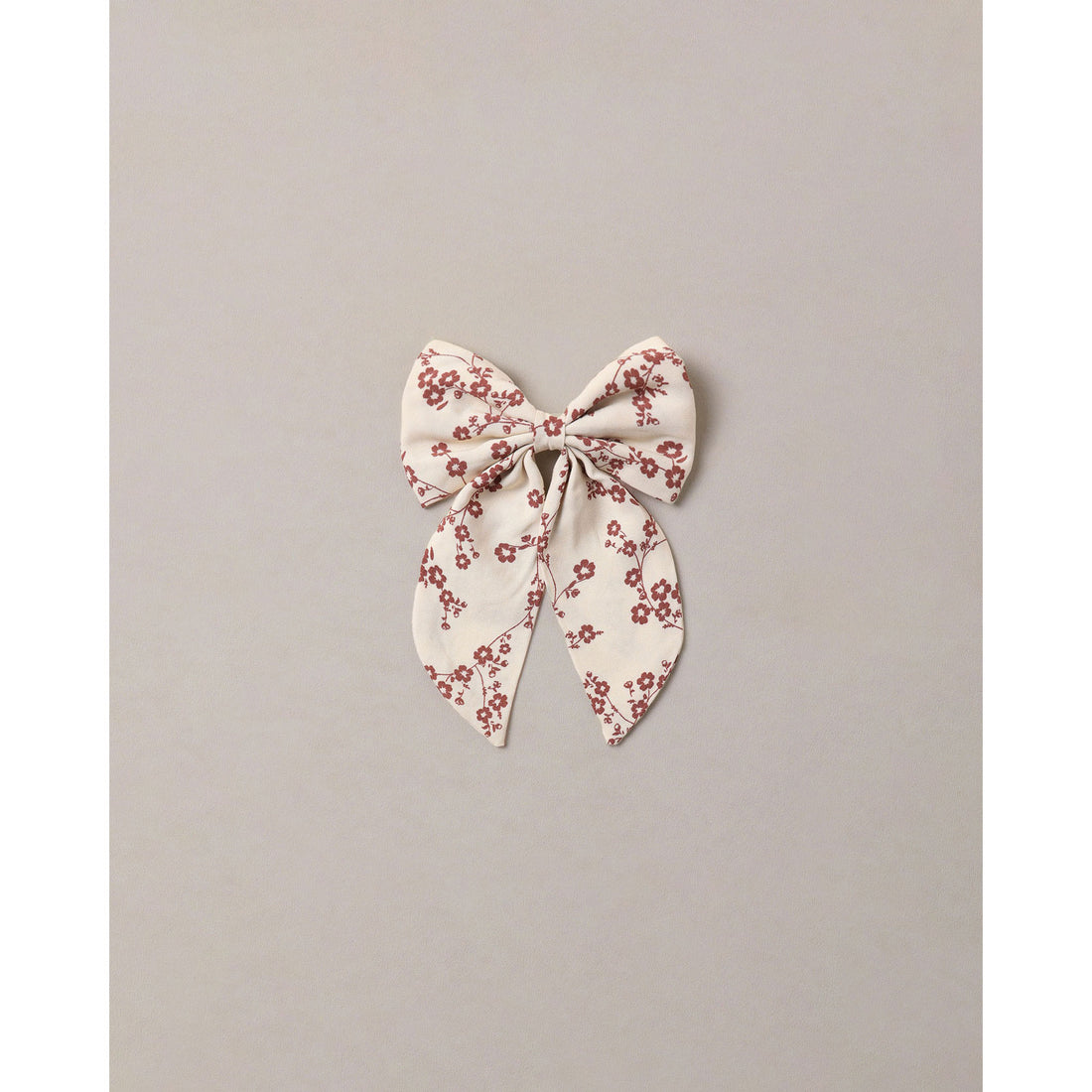 Noralee Natural Floral Toile Everly Bow