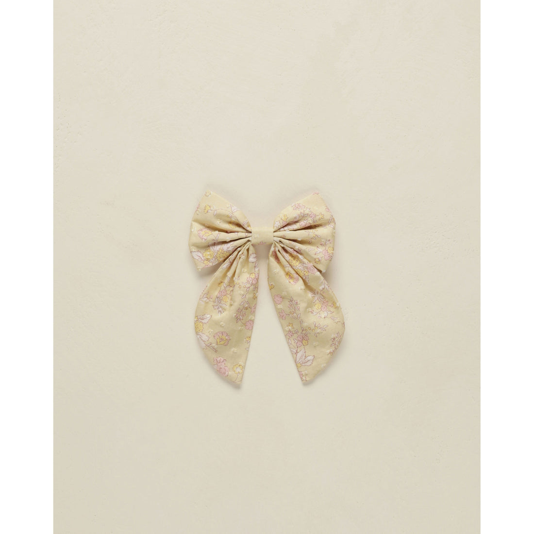 Noralee Lemon Floral Everly Bow