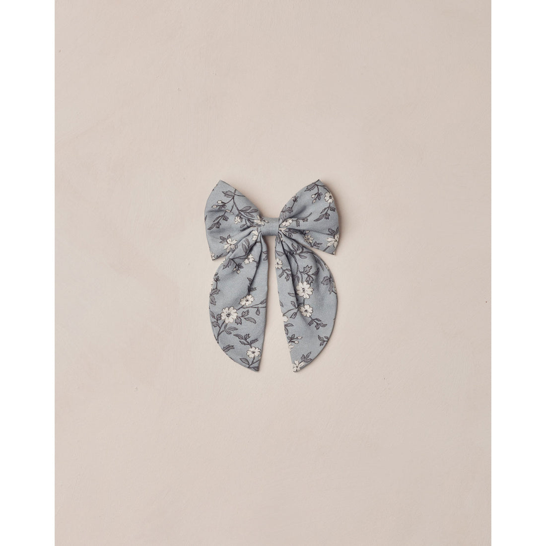 Noralee French Blue Floral Everly Bow
