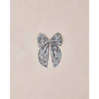 Noralee French Blue Floral Everly Bow