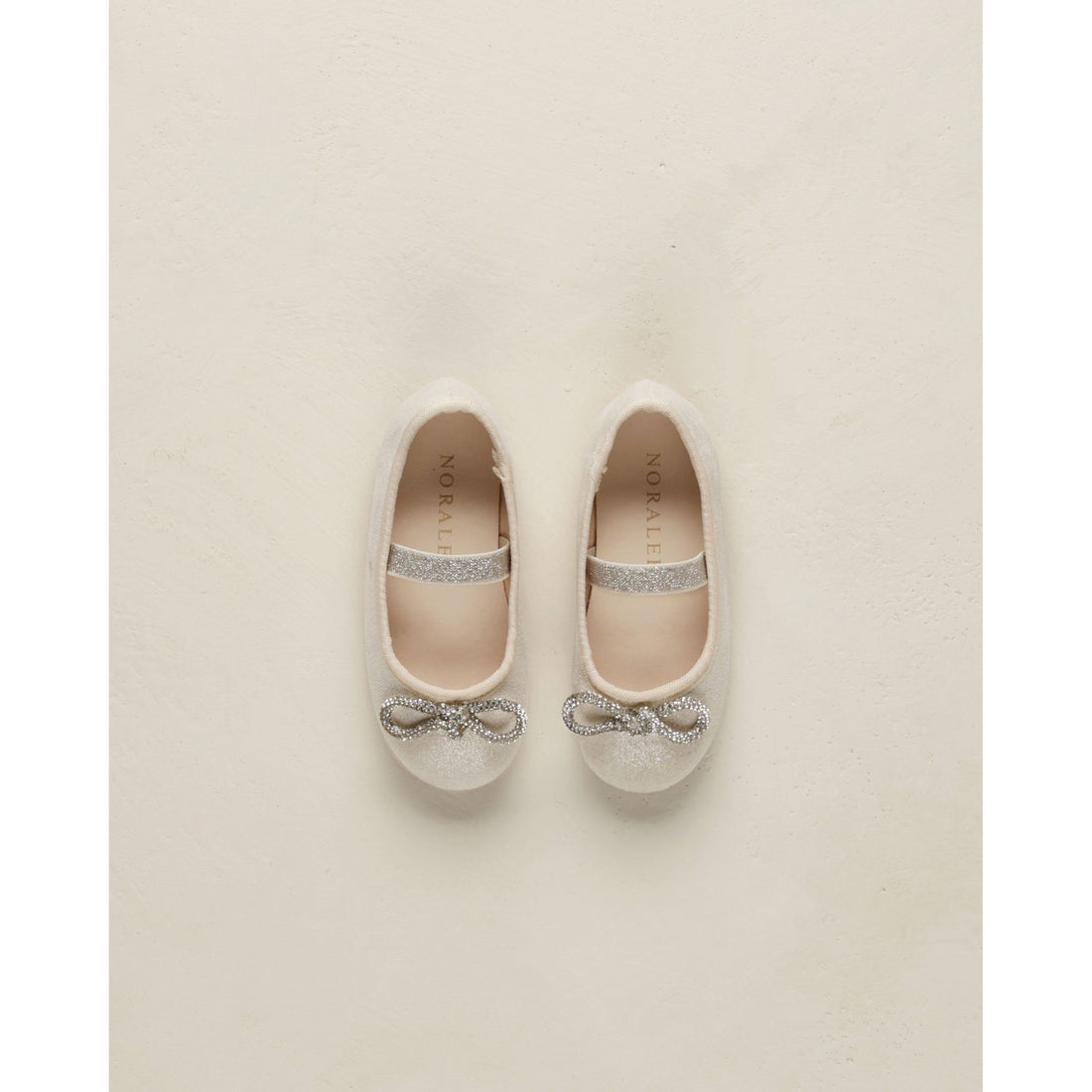 Noralee Pear Shimmer Ballet Flats