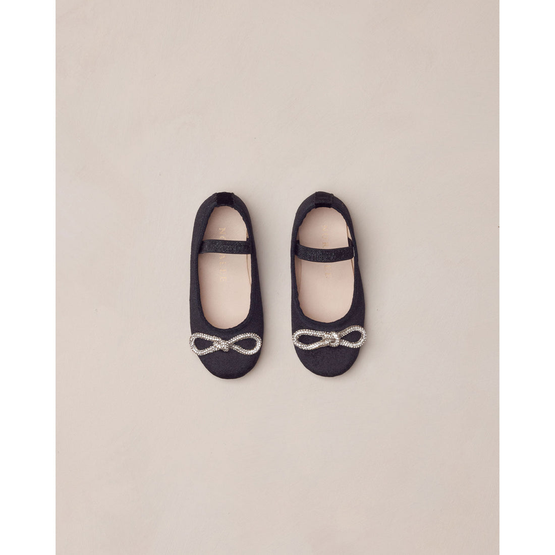Noralee Black Velvet Ballet Flats