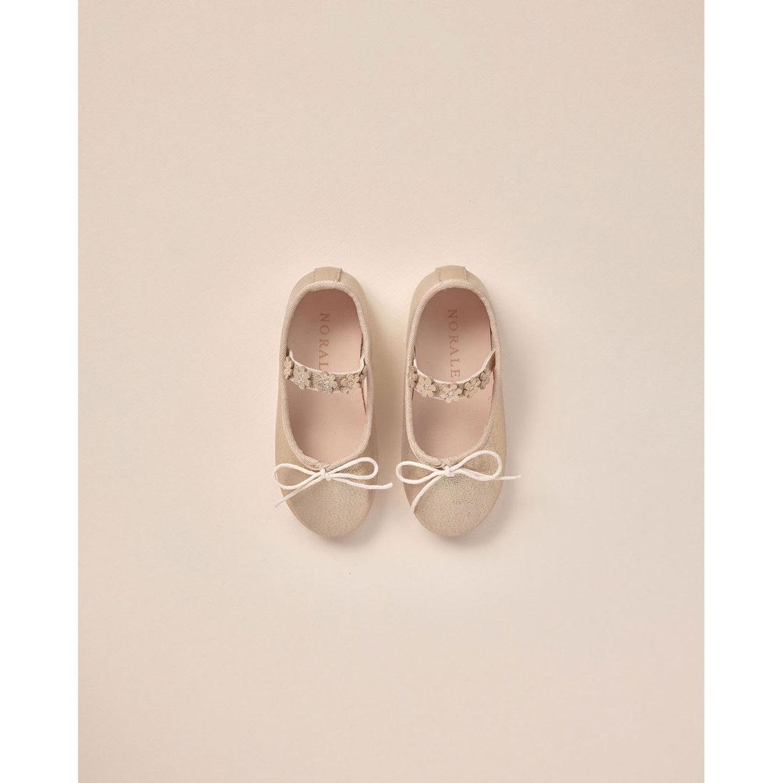 Noralee Champagne Ballet Flats