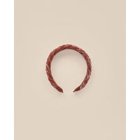 Noralee Poppy Velvet Braided Headband