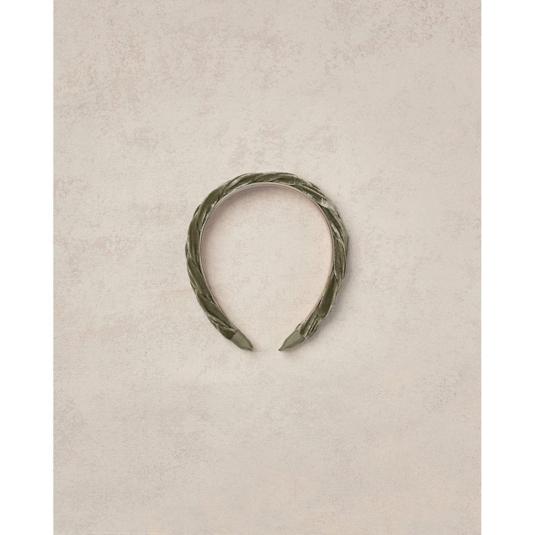 Noralee Pine Velvet Braided Headband