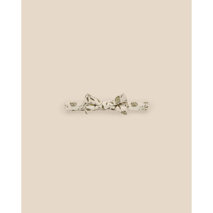 Noralee Olive Bloom Bow Tie