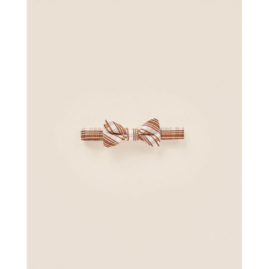 Noralee Copper Plaid Bow Tie