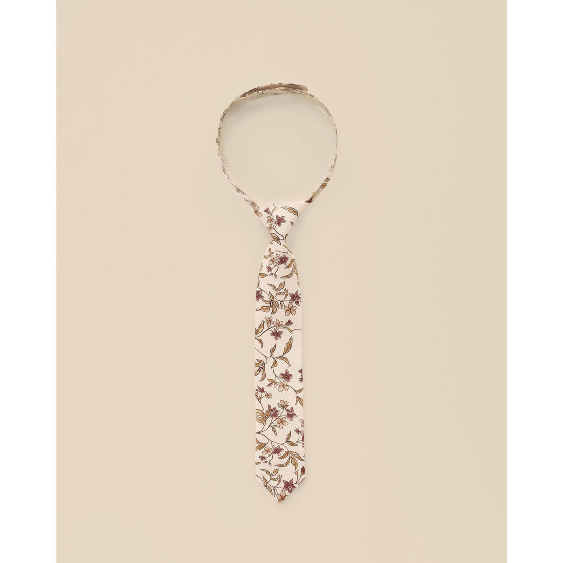 Noralee Fig Floral Skinny Tie